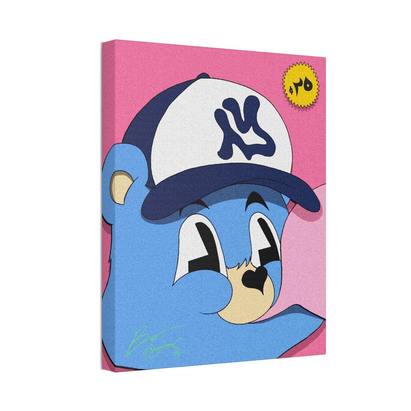BLUEBERRY BUBBLEGUM (CANVAS)