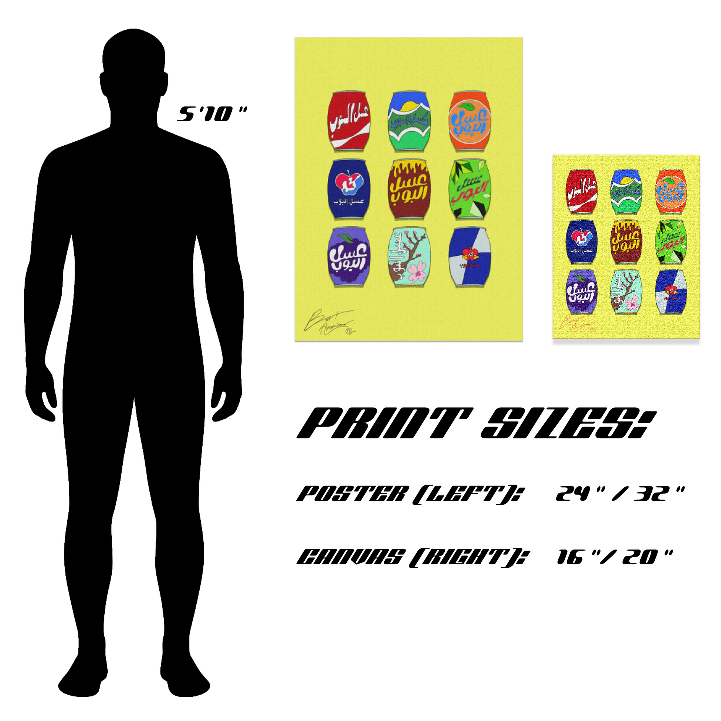 HONEY POPS! (POSTER PRINT)