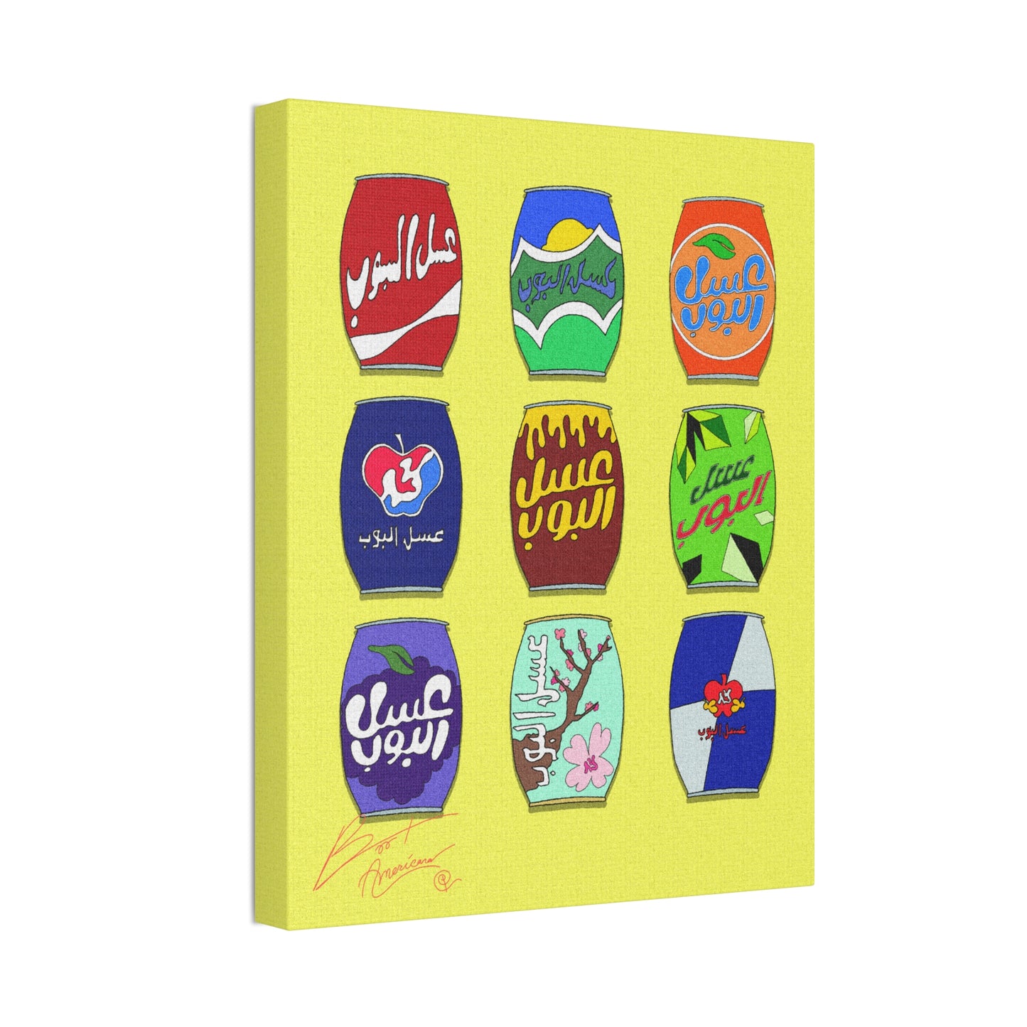 HONEY POPS! (CANVAS)