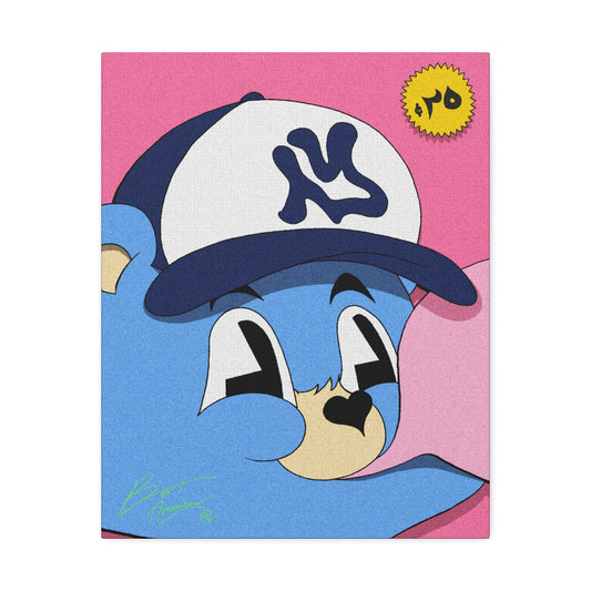 BLUEBERRY BUBBLEGUM (CANVAS)