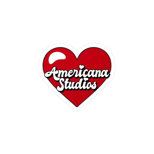OG AMERICANA STUDIOS (VINYL DECAL)