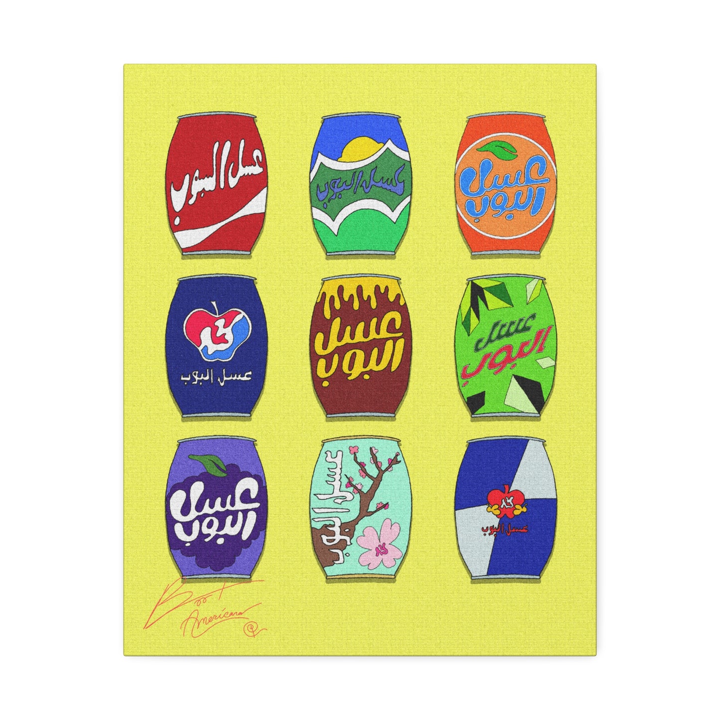HONEY POPS! (CANVAS)