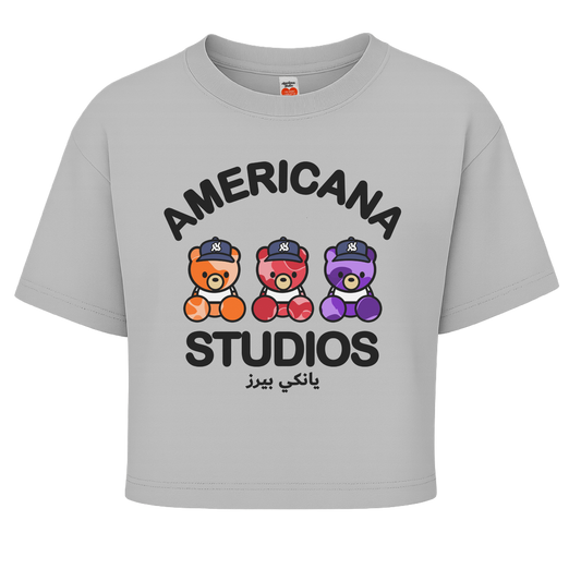Sunset Trio Tee – White