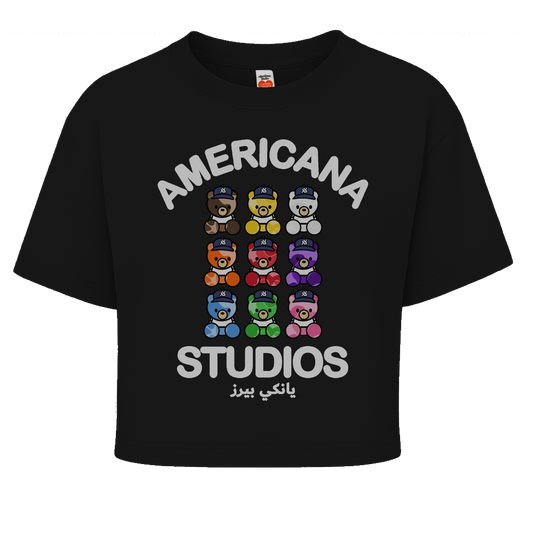 Baby Mocha Full Roster Tee – Black