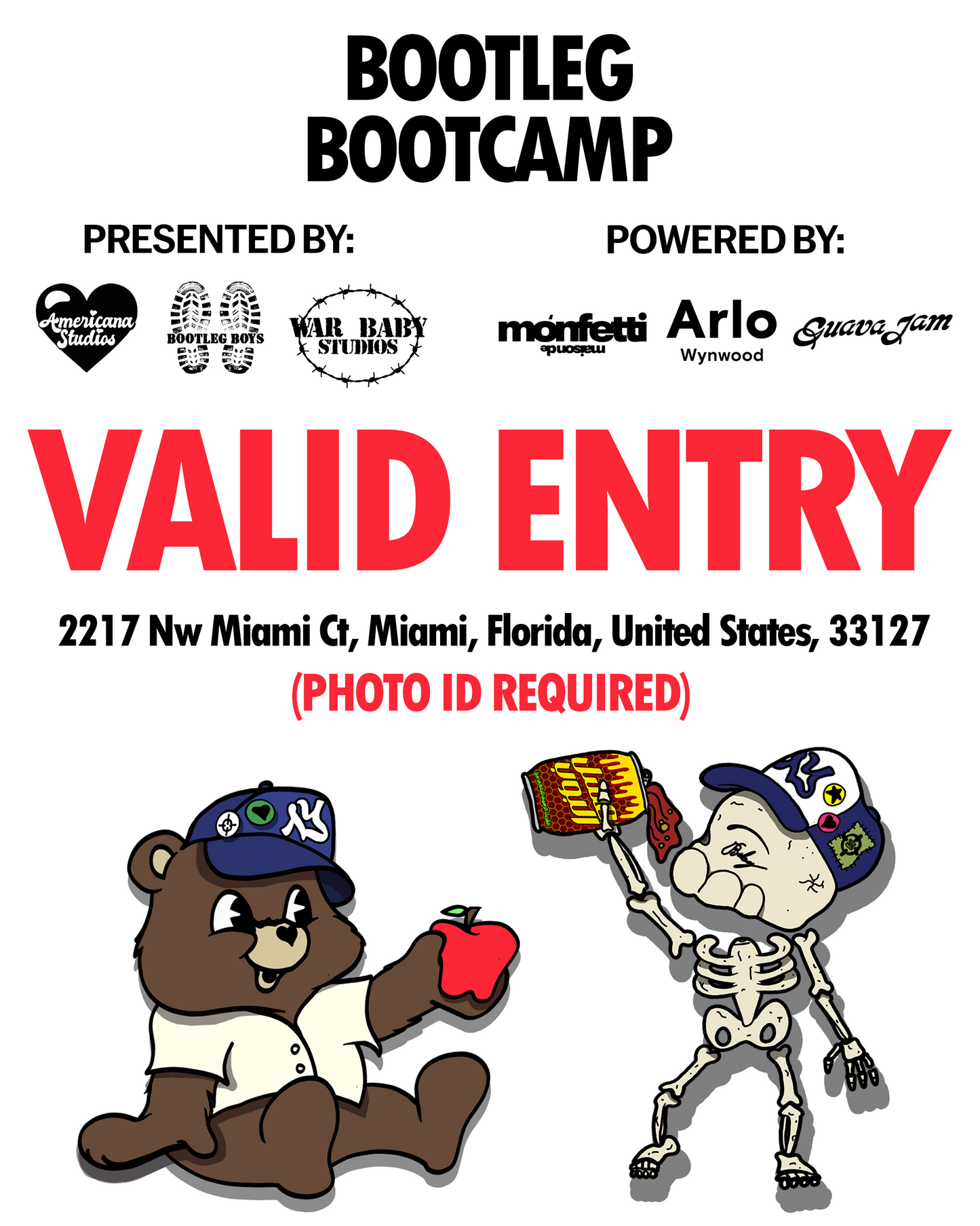 BOOTLEG BOOTCAMP WORKSHOP PACKAGE (ART BASEL 2024)